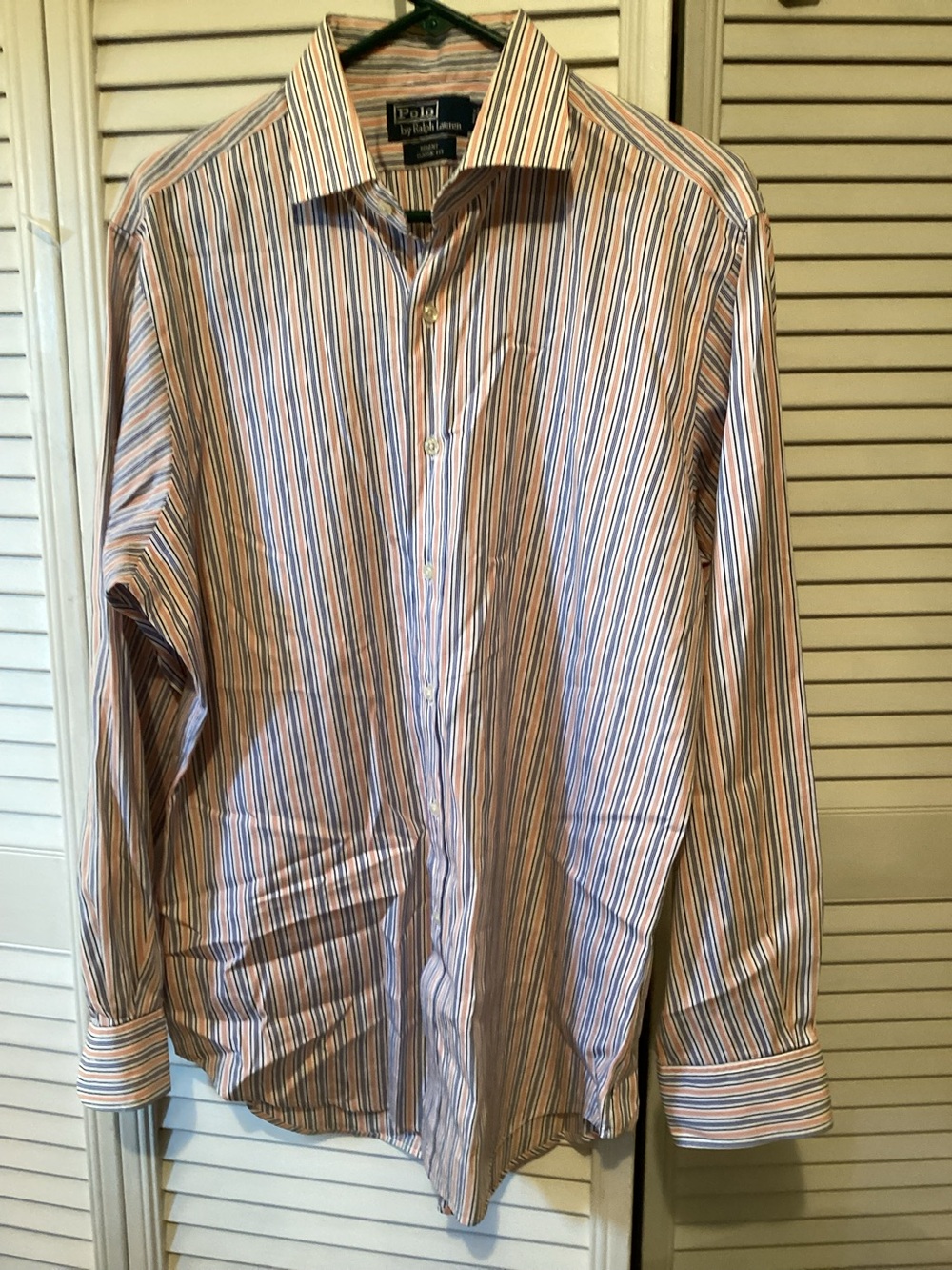 Polo by Ralph Lauren striped long sleeve dress shirt, size 16Reduced